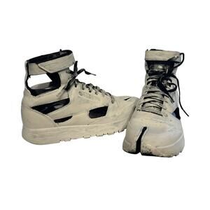 Maison Margiela x Reebok Bianchetto Gladiator High Top Tabi Sneaker Men US 11.5